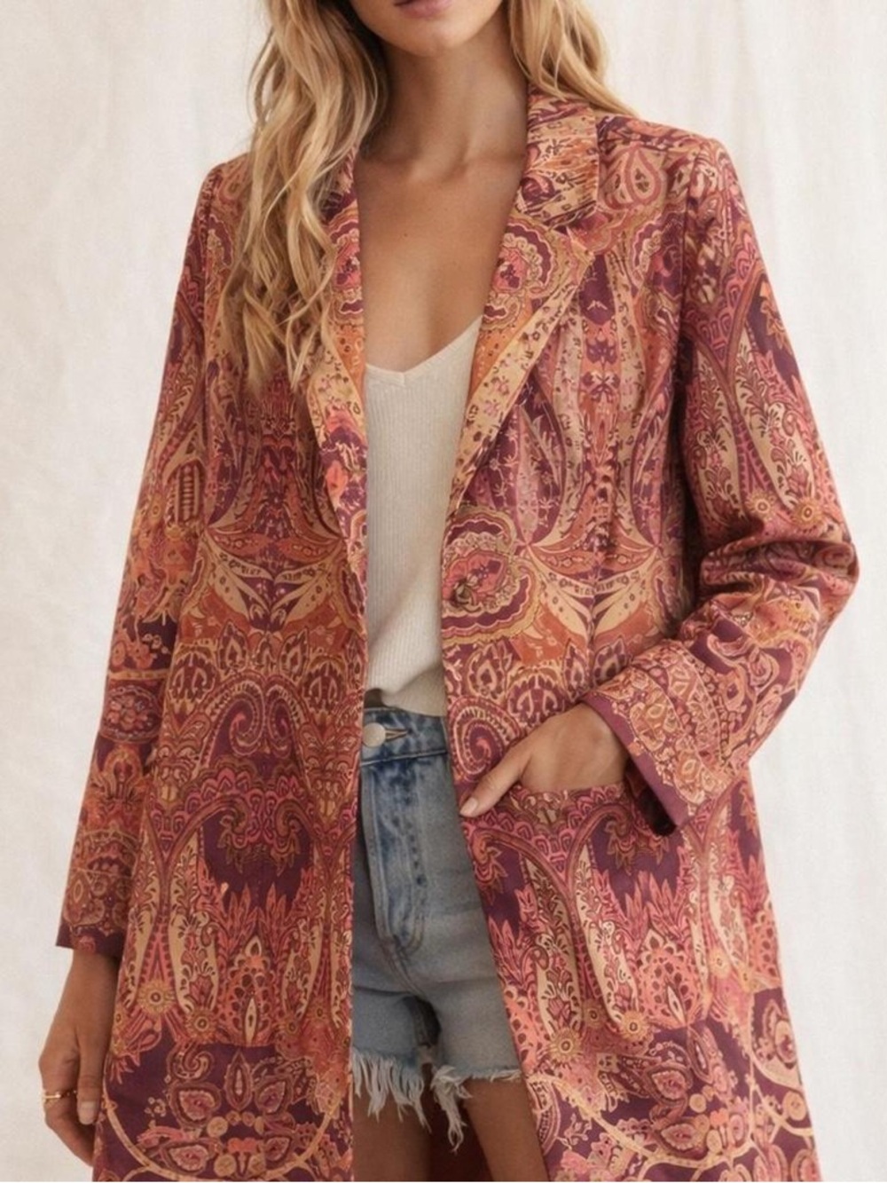 Soft Surroundings Tapestry Jacket, PS, NWT